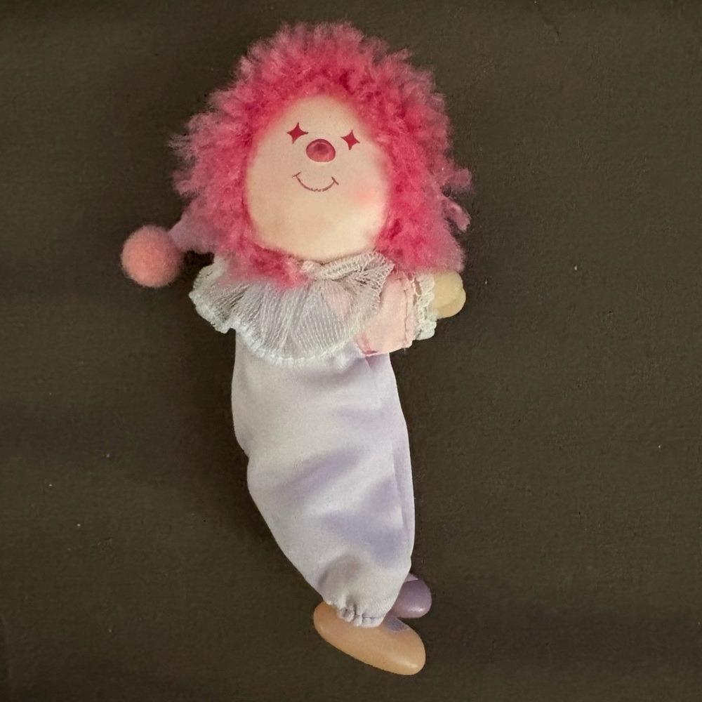 Vintage Russ Berrie Clip on Clown